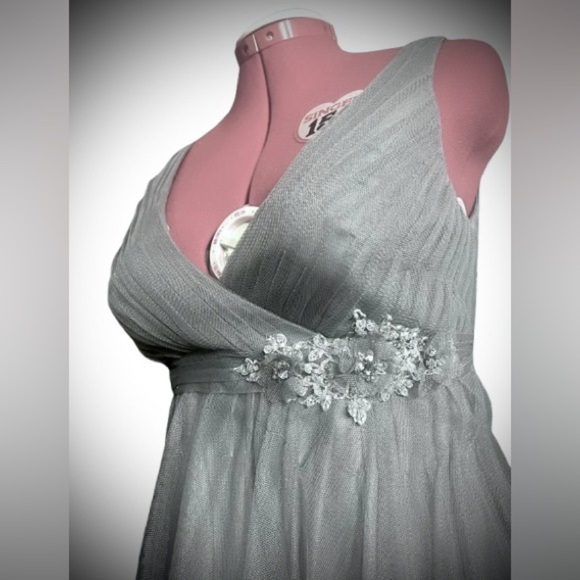 Alfred Angelo tulle cocktail dress US sz 8 - Picture 4 of 4